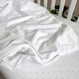Комплект сменного белья MSonya (Маленькая Соня) Baby Dear 110×90 см Пудровый - Фото 3