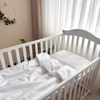 Комплект сменного белья MSonya (Маленькая Соня) Baby Dear 110×90 см Пудровый - Фото 4