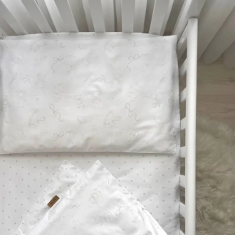 Комплект сменного белья MSonya (Маленькая Соня) Baby Dear 110×90 см Бежевый - Фото 2