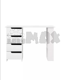 Стол письменный Furnigrade СП-6 75×110×45 см Белый