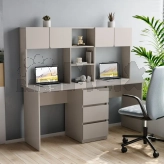Стіл письмовий Furnigrade СП-15 для двох 165×150×55 см Кашемір