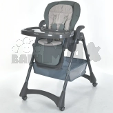 Стульчик для кормления El Camino ME 1177 STEADY Total Gray/Темно-серый
