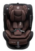 Автокрісло 40–150 см Bair i-Drive 360 ISOFIX CB-04 Choco-black/Коричневий