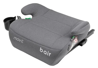 Бустер 125–150 см Bair Move i-Size ISOFIX BM-02 Graphite midnight/Графитовый - Фото 1