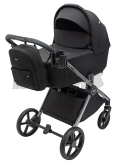 Коляска 2 в 1 Bair Pixel Chrome PC-01 Black rock/Черный