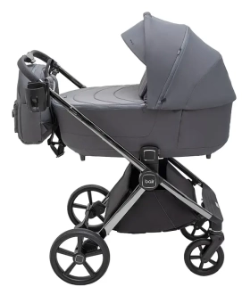 Коляска 2 в 1 Bair Pixel Chrome PC-02 Graphite grey/Серый - Фото 5