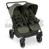 Коляска прогулочная для двойни ABC Design Bayamo Pea/Темно-зеленый