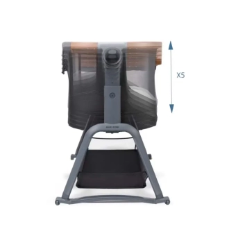 Кроватка приставная MAXI-COSI Lora Plus Elegance Graphite/Графитовый - Фото 3