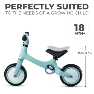 Беговел Kinderkraft Tove Sommer Mint/Мятный - Фото 7