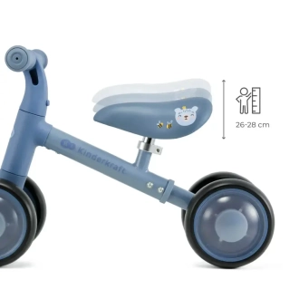 Беговел каталка Kinderkraft Cutie Flash Blue/Голубой - Фото 1