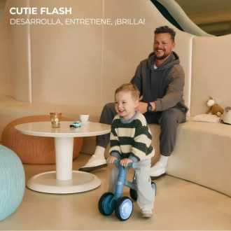 Беговел каталка Kinderkraft Cutie Flash Blue/Голубой - Фото 2