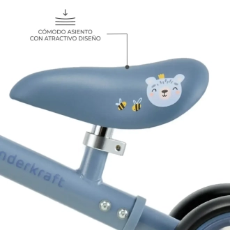 Беговел каталка Kinderkraft Cutie Flash Blue/Голубой - Фото 6