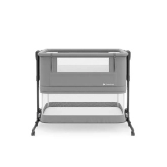 Ліжечко люлька приставне Kinderkraft Nestee Grow 2 Dark Grey/Темно-сірий - Фото 1