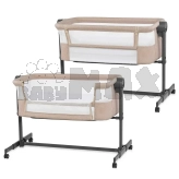 Ліжечко люлька приставне Kinderkraft Nestee Up 2 Beige/Бежевий