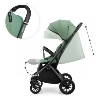 Коляска прогулянкова Kinderkraft Dave Sage Green/Зелений - Фото 3