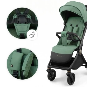 Коляска прогулянкова Kinderkraft Dave Sage Green/Зелений - Фото 4