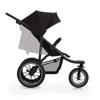 Коляска прогулянкова Kinderkraft Helsi 2 Black/Чорний - Фото 5