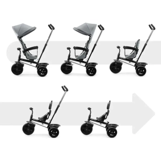 Велосипед триколісний Kinderkraft Freeway 2 Grey/Сірий - Фото 4