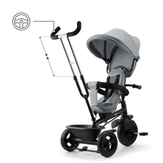 Велосипед триколісний Kinderkraft Freeway 2 Grey/Сірий - Фото 6