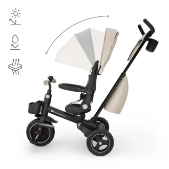 Велосипед трехколесный Kinderkraft Spinstep 2 Plus Beige/Бежевый - Фото 10