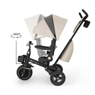 Велосипед трехколесный Kinderkraft Spinstep 2 Plus Beige/Бежевый - Фото 3