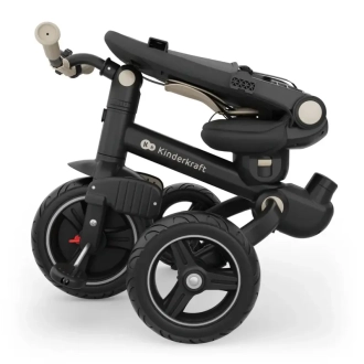 Велосипед трехколесный Kinderkraft Spinstep 2 Plus Beige/Бежевый - Фото 4