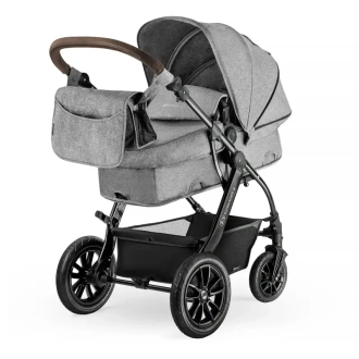 Коляска 3 в 1 Kinderkraft Moov Gray Melange/Сірий - Фото 1
