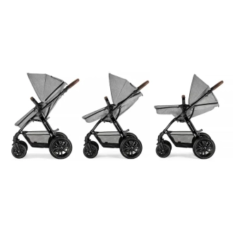Коляска 3 в 1 Kinderkraft Moov Gray Melange/Сірий - Фото 2
