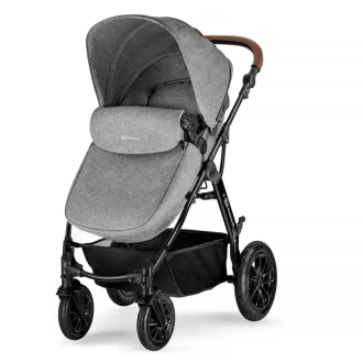 Коляска 3 в 1 Kinderkraft Moov Gray Melange/Сірий - Фото 6