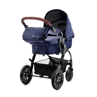 Коляска 3 в 1 Kinderkraft Moov Navy/Синій - Фото 4