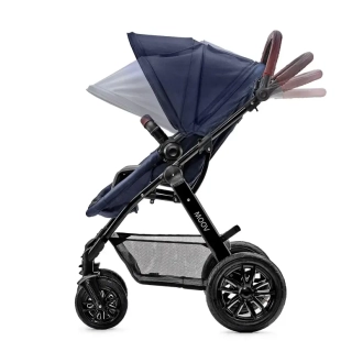 Коляска 3 в 1 Kinderkraft Moov Navy/Синій - Фото 5
