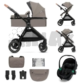 Коляска 3 в 1 Kinderkraft Esme Pro Sand Beige/Бежевий