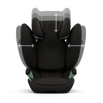 Автокресло 100–150 см Cybex Solution G2 Magic Black/Черный - Фото 2