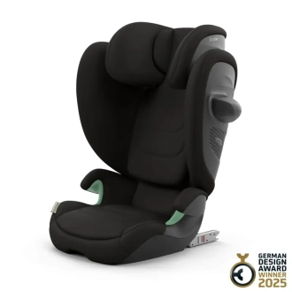 Автокресло 100–150 см Cybex Solution G2 Magic Black/Черный - Фото 3