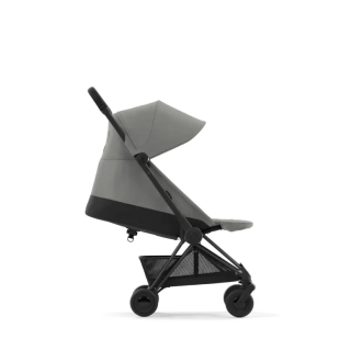 Коляска прогулочная Cybex Coya Matt Black Mirage Grey/Серый - Фото 1