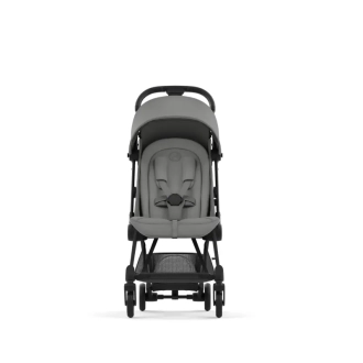 Коляска прогулочная Cybex Coya Matt Black Mirage Grey/Серый - Фото 4