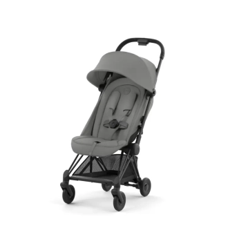 Коляска прогулочная Cybex Coya Matt Black Mirage Grey/Серый - Фото 5
