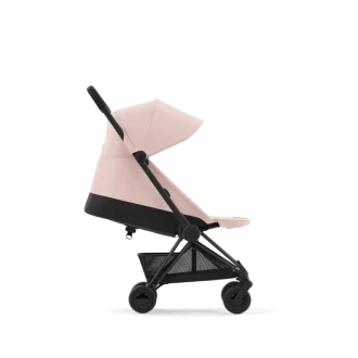 Коляска прогулочная Cybex Coya Matt Black Peach Pink/Розовый - Фото 3
