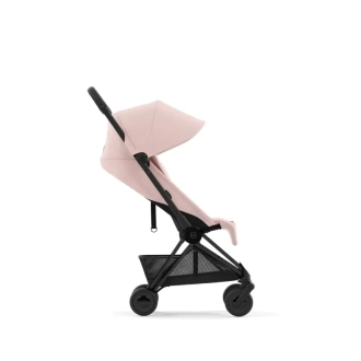 Коляска прогулочная Cybex Coya Matt Black Peach Pink/Розовый - Фото 5