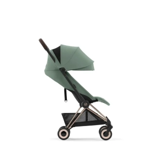 Коляска прогулочная Cybex Coya Rosegold Leaf Green/Зеленый - Фото 2