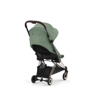 Коляска прогулочная Cybex Coya Rosegold Leaf Green/Зеленый - Фото 4