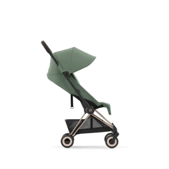 Коляска прогулочная Cybex Coya Rosegold Leaf Green/Зеленый - Фото 5