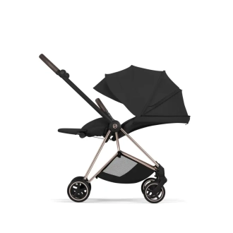 Чехол тканевый для прогулочного блока Cybex Mios 5.0 Style Sepia Black/Черный - Фото 2