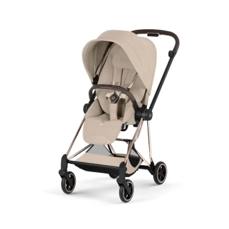 Чехол тканевый для прогулочного блока Cybex Mios 5.0 Style Cozy Beige/Бежевый - Фото 2