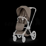 Чохол тканинний для прогулянкового блоку Cybex Priam 5.0 Style Coconut Brown/Коричневий