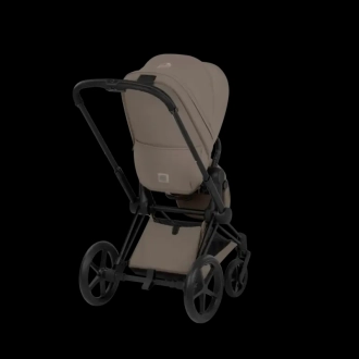 Коляска 2 в 1 Cybex Priam Coconut Brown шасі Matt Black Коричневий - Фото 3