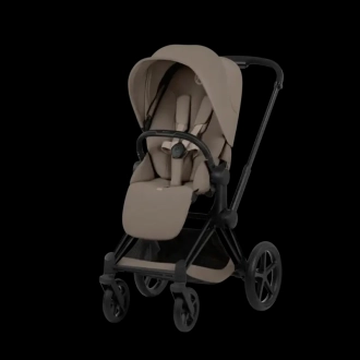 Коляска 2 в 1 Cybex Priam Coconut Brown шасі Matt Black Коричневий - Фото 5