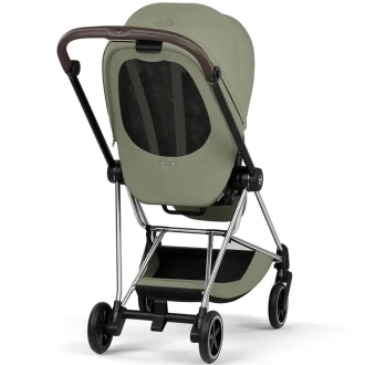 Коляска 2 в 1 Cybex Mios Style 5.0 Sage Green шасси Chrome Зеленый - Фото 1