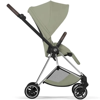 Коляска 2 в 1 Cybex Mios Style 5.0 Sage Green шасси Chrome Зеленый - Фото 3