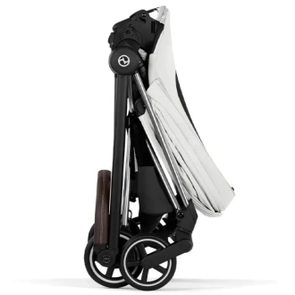 Коляска 2 в 1 Cybex Mios Style 5.0 Off White шаси Chrome Белый - Фото 1